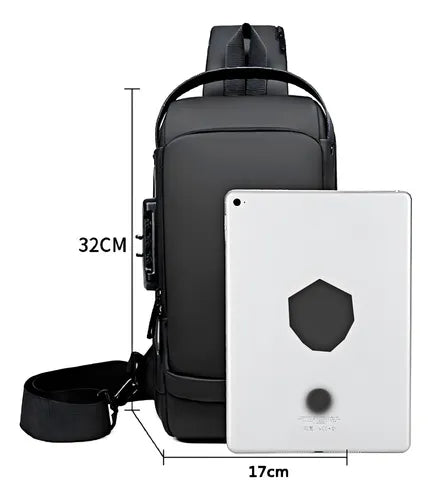 Bolso Bandolera Antirrobo Mochila Imperm